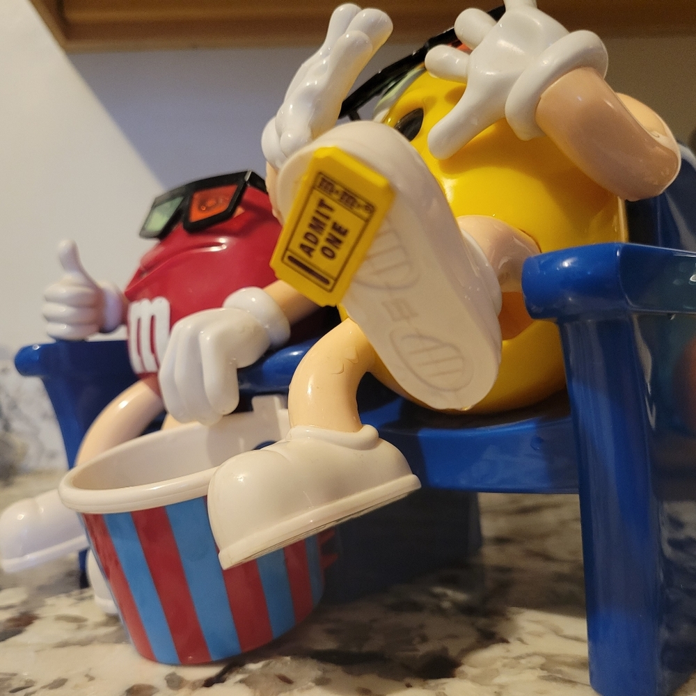 M&M movie theater 3D dispenser